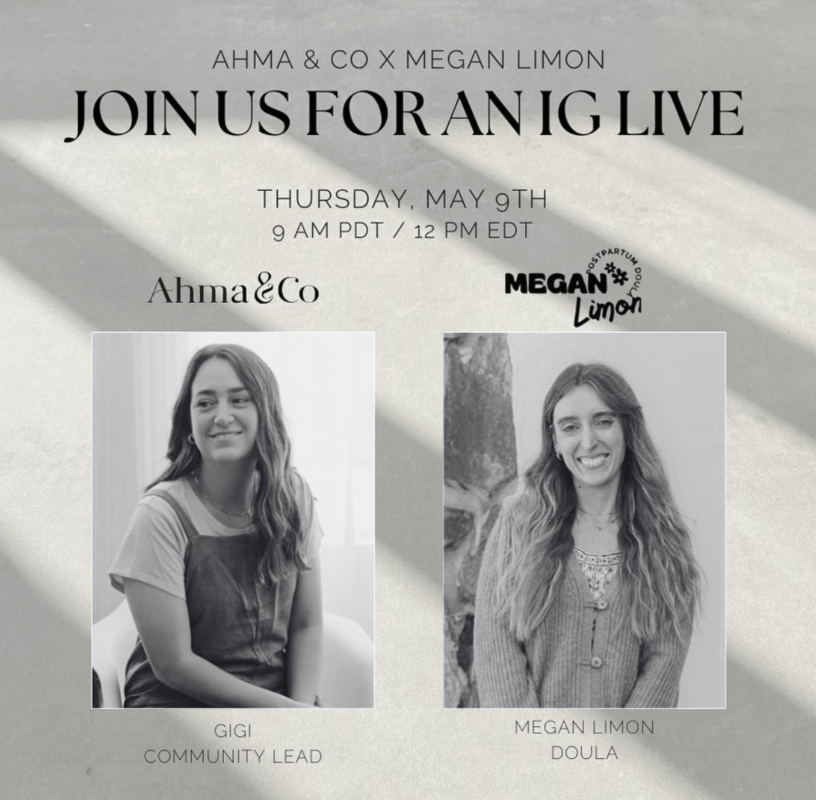 IG Live: Ahma & Co X Megan Limon image