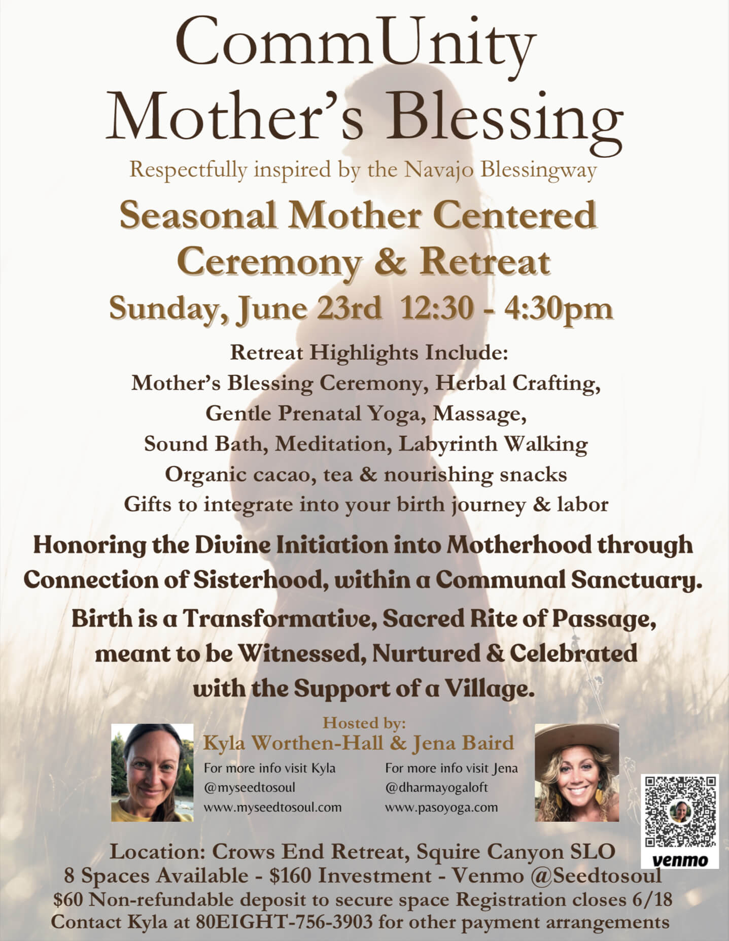 Seasonal CommUnity Mother’s Blessing (Blessingway)