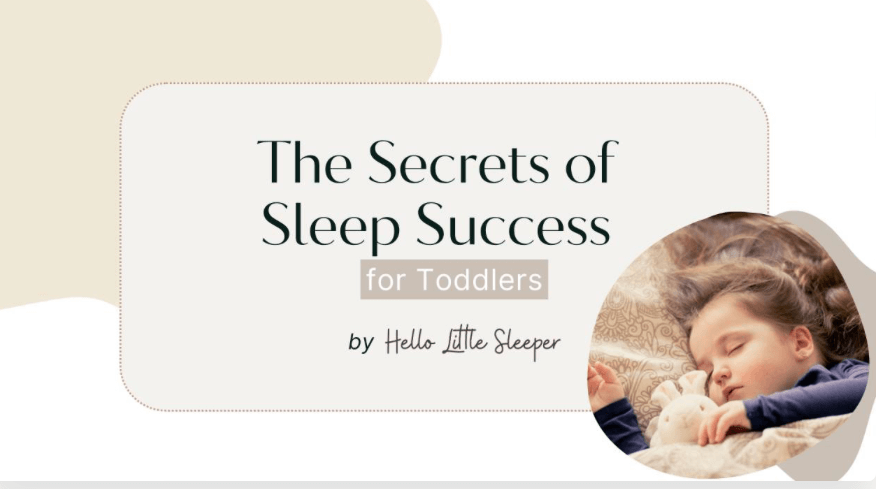 Toddler Sleep Success Course image